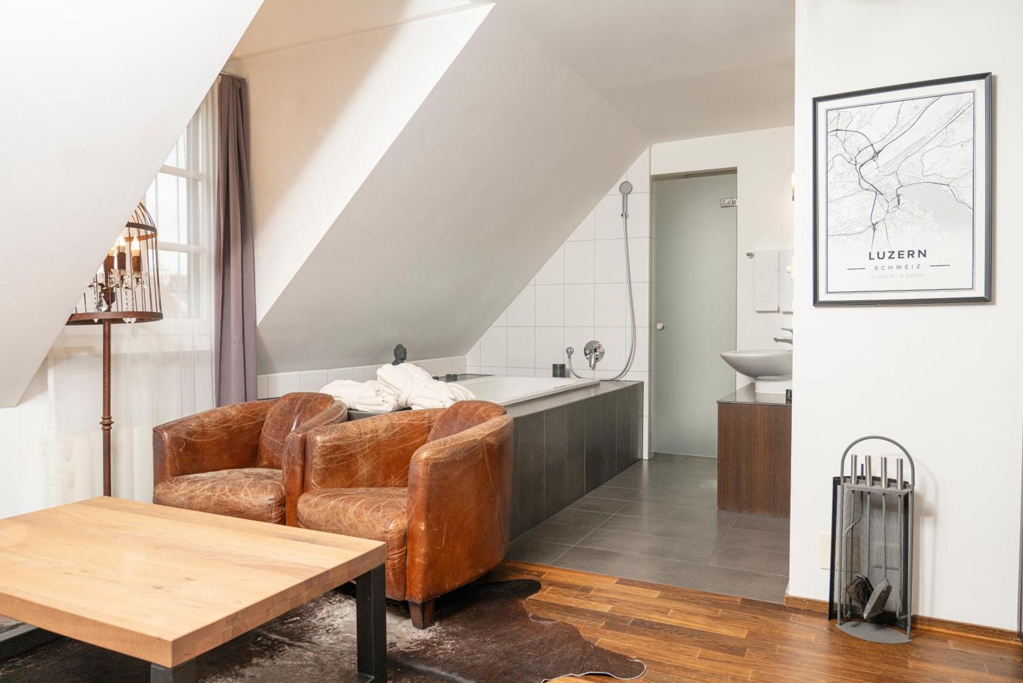 Boutique Hotel Weisses Kreuz - Adult only Hotel Lucerne Extérieur photo